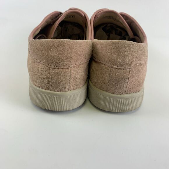 Vionic Jean Suede Sneaker Slip On Pink Comfort Leather No Lace Up Womens 8.5 - Picture 6 of 13
